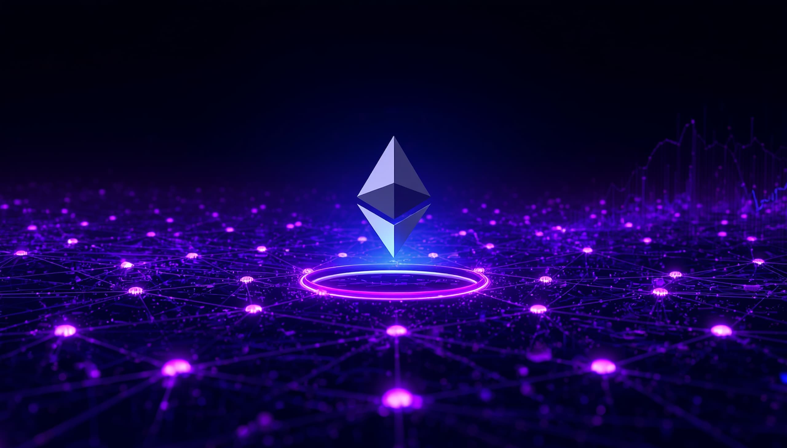 Ethereum 3.0 upgrades 2026 — Glamsterdam and Hegota blockchain upgrade visual with ETH logo and price char